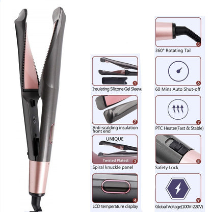 2 en 1 Rizador de cabello y plancha NataliaTrend®